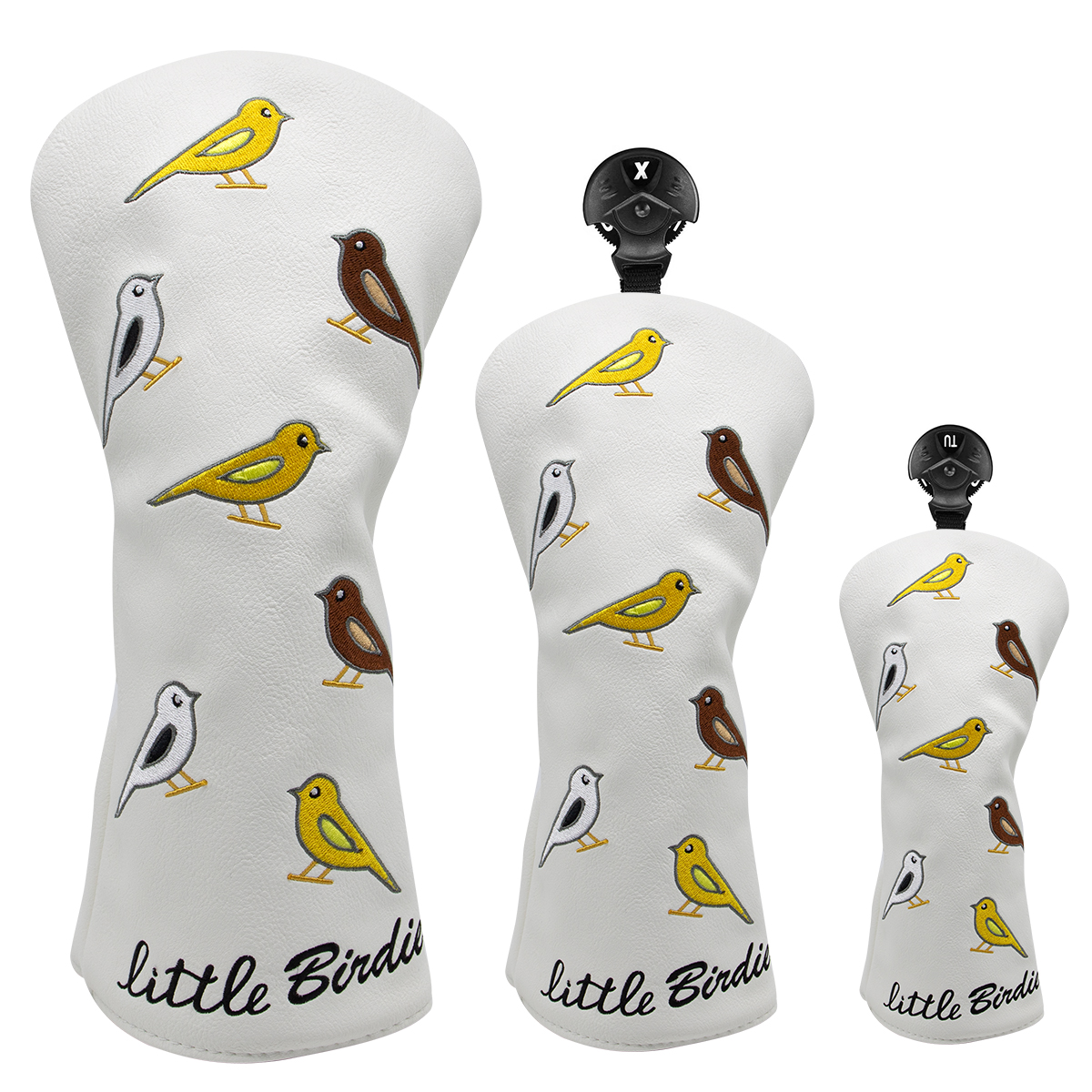 Putter Mallet Blade - Birdie Birds Golf Club Headcovers -