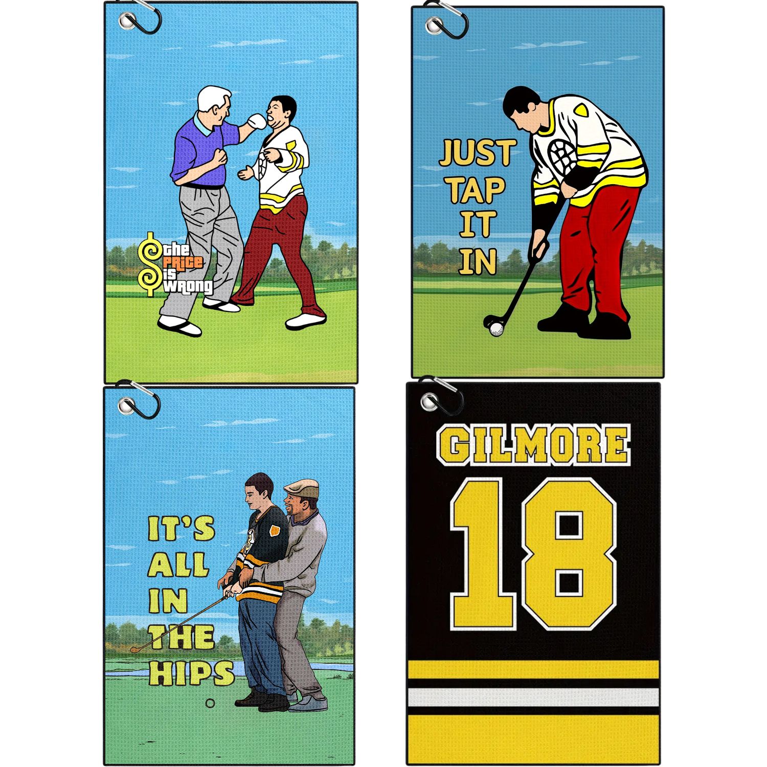 Happy Gilmore Design Microfibe - Golf Towel Waffle incelemesi ve fiyatı