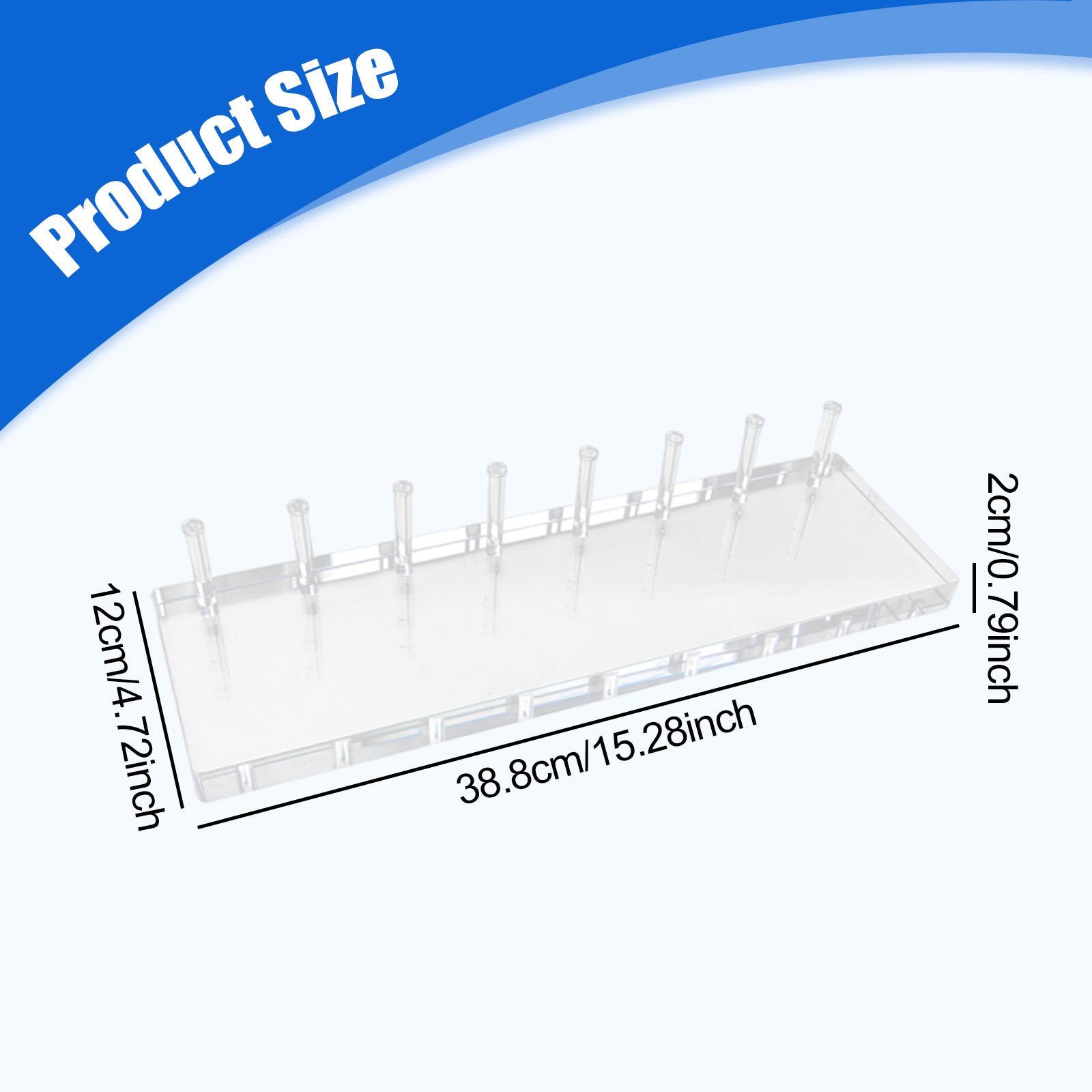 Golf Head Display Rack Clear A - Golf Equipment Store incelemesi ve fiyatı