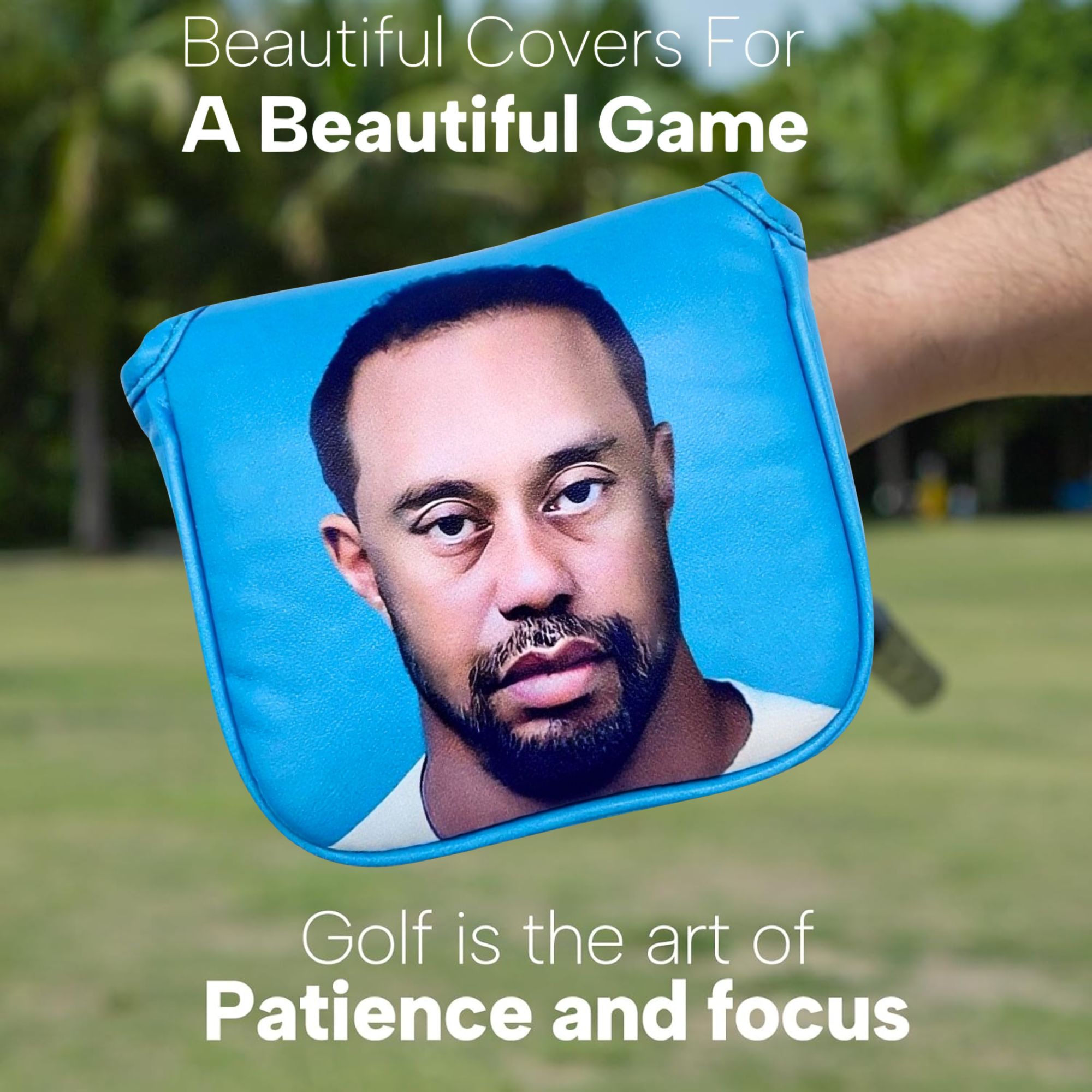 Funny Golf Putter Covers , Gol - Putter Mallet Blade incelemesi ve fiyatı