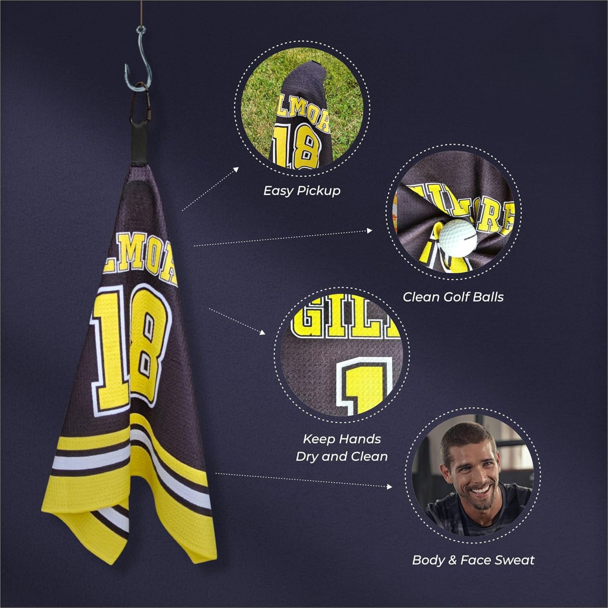 Happy Gilmore Waffle Golf Towe - Golf Towel Waffle incelemesi ve fiyatı