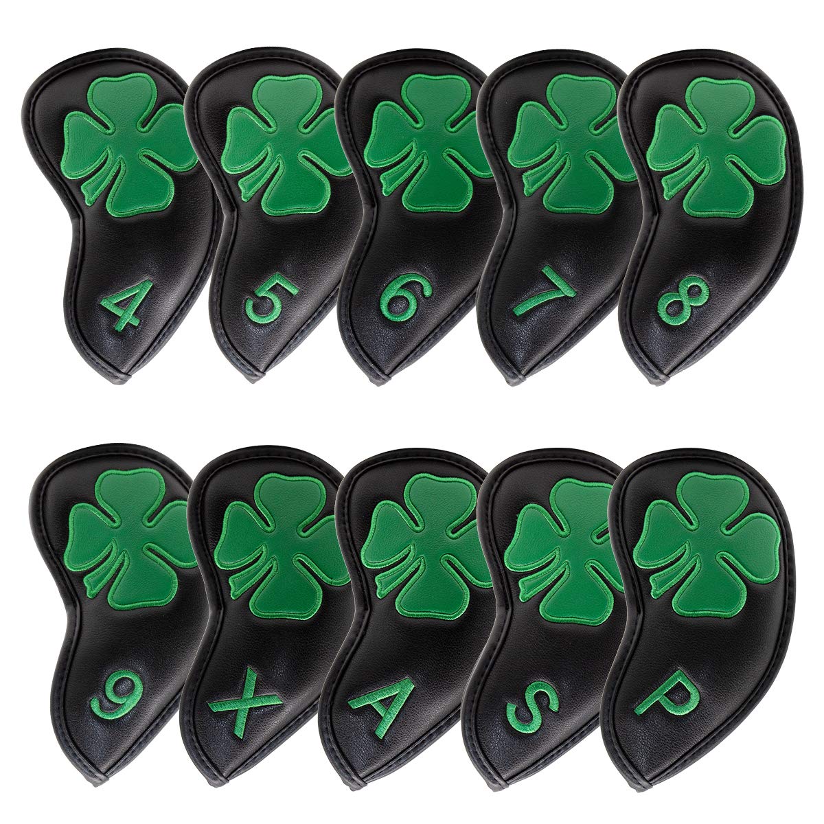 Golf Iron Head Covers Black Lu - Golf Club Iron Set incelemesi ve fiyatı