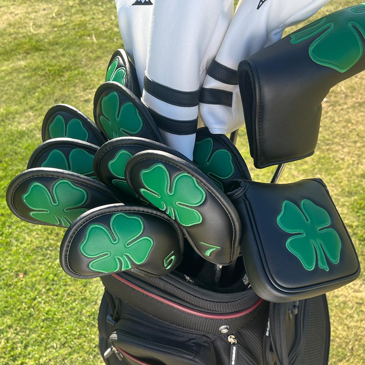 Golf Iron Head Covers Black Lu - Golf Club Iron Set incelemesi ve fiyatı
