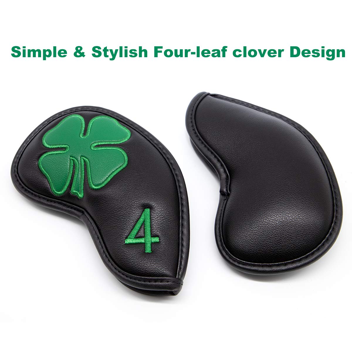 Golf Iron Head Covers Black Lu - Golf Club Iron Set incelemesi ve fiyatı