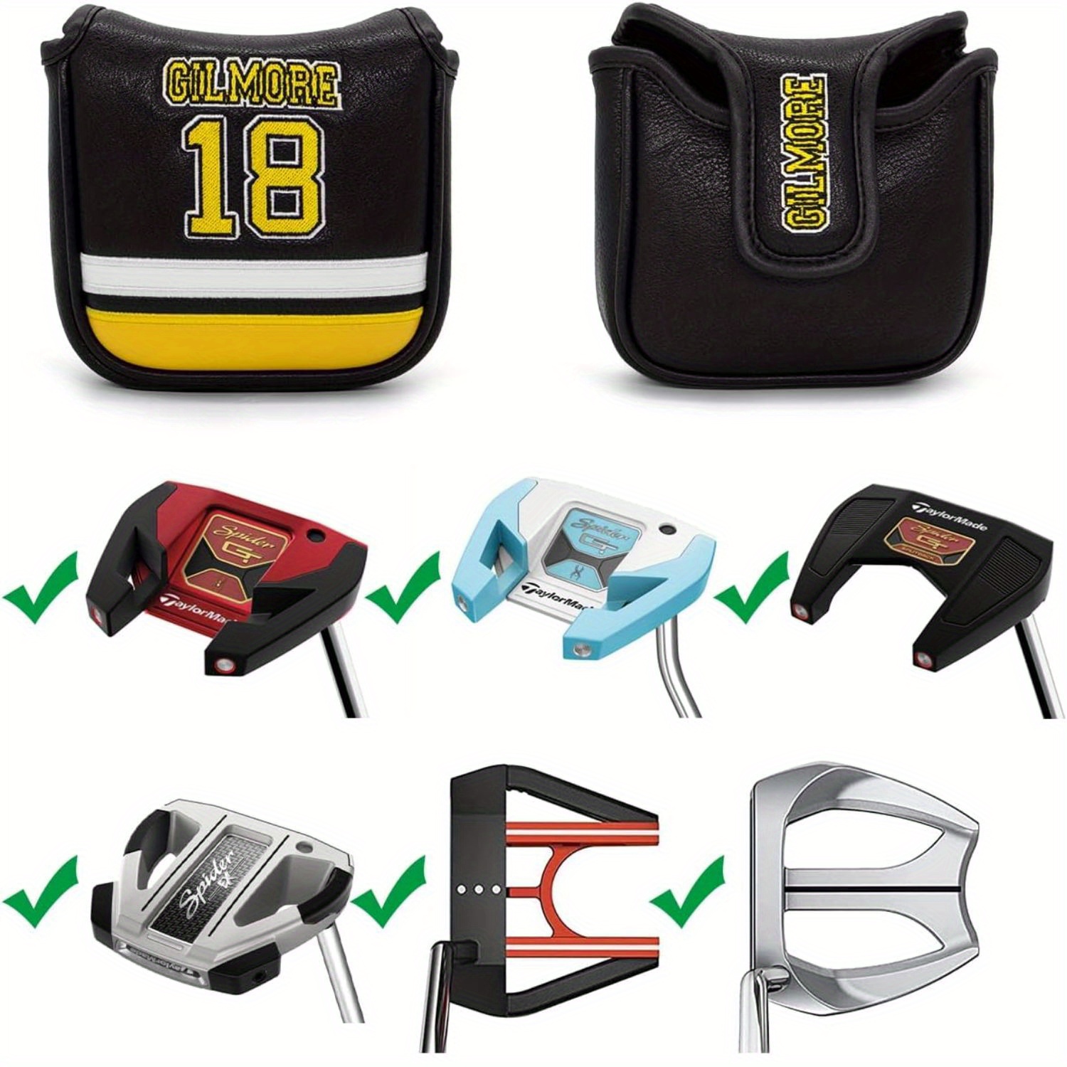 Funny Golf Headcover Golf Club - Putter Mallet Blade incelemesi ve fiyatı