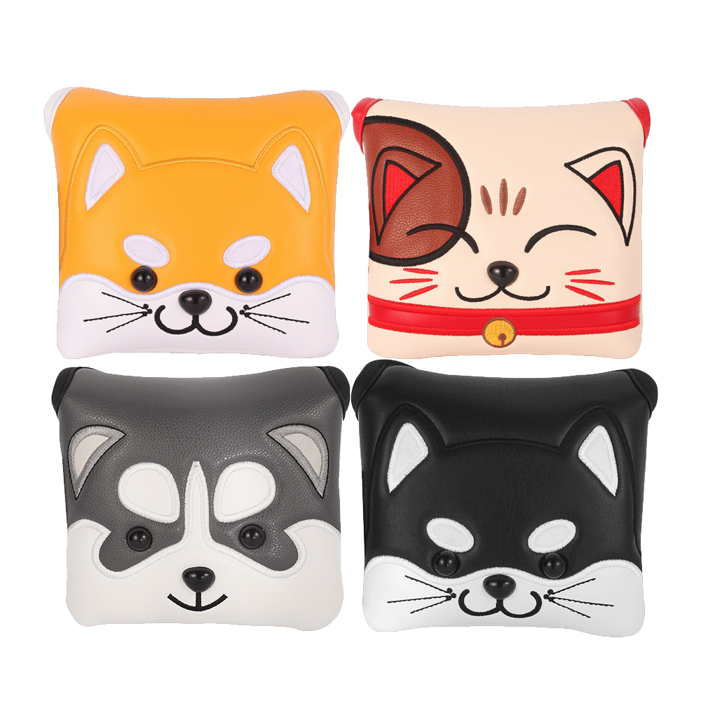Cute Dog Cat Synthetic Leather - Putter Mallet Blade incelemesi ve fiyatı