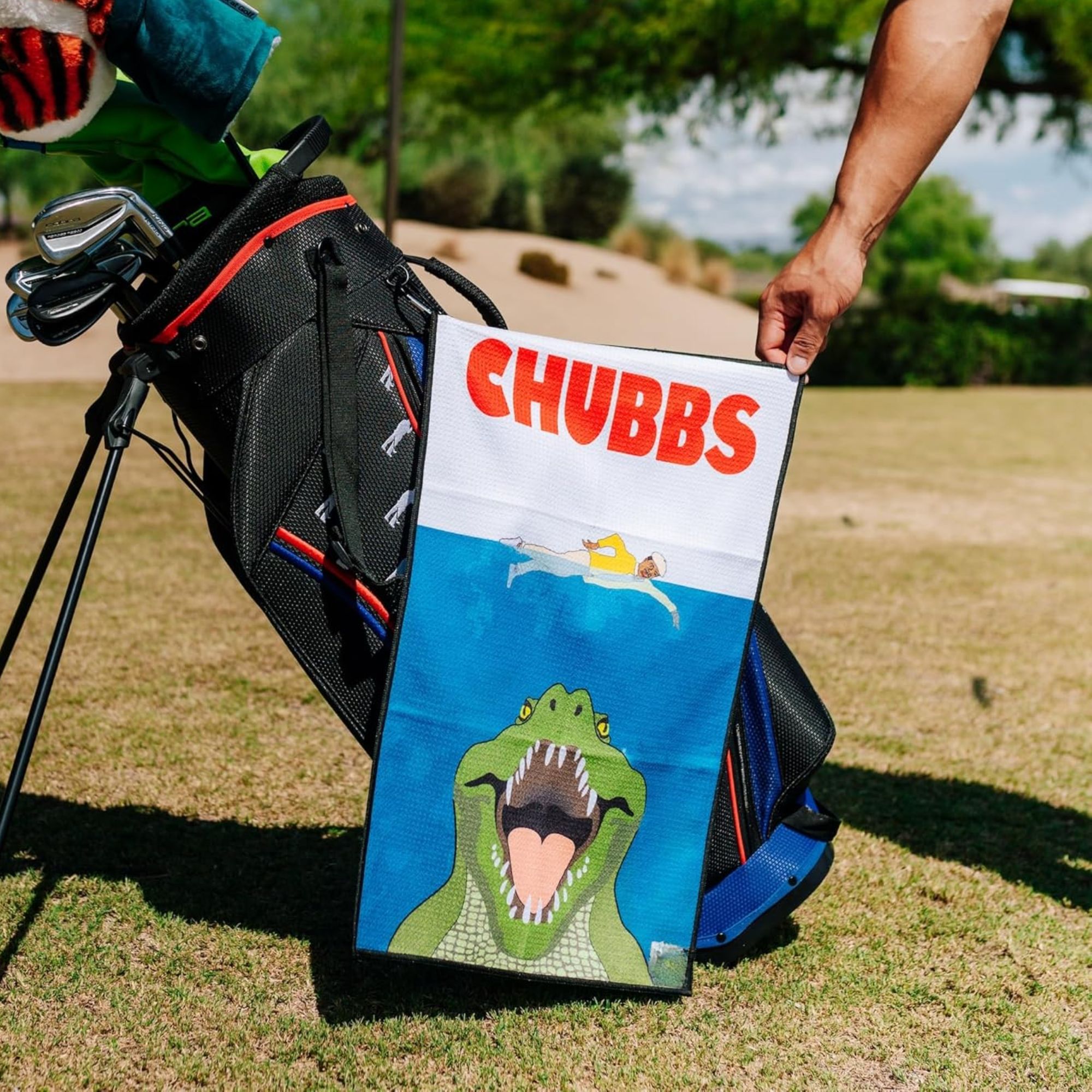 Fun Happy Gilmore Design Golf  - Golf Towel Waffle incelemesi ve fiyatı