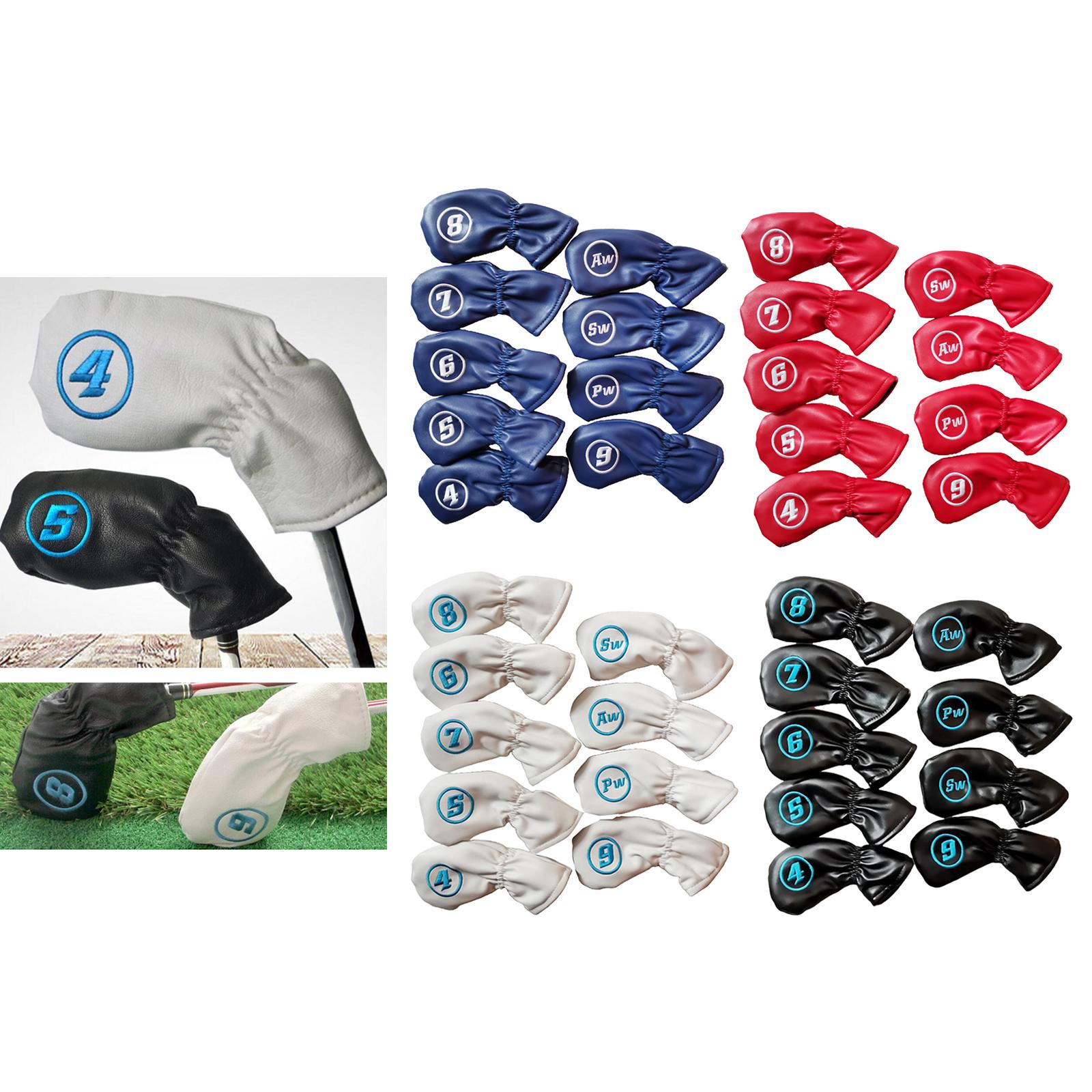 9pcs / set waterproof golf clu - Golf Club Iron Set incelemesi ve fiyatı