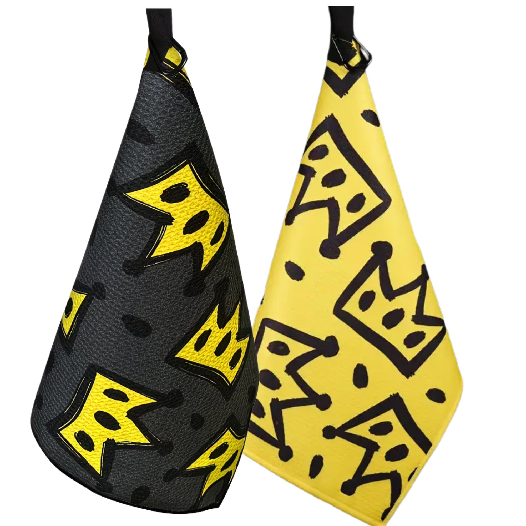 2pcs King Crown Large Golf Tow - Golf Towel Waffle incelemesi ve fiyatı