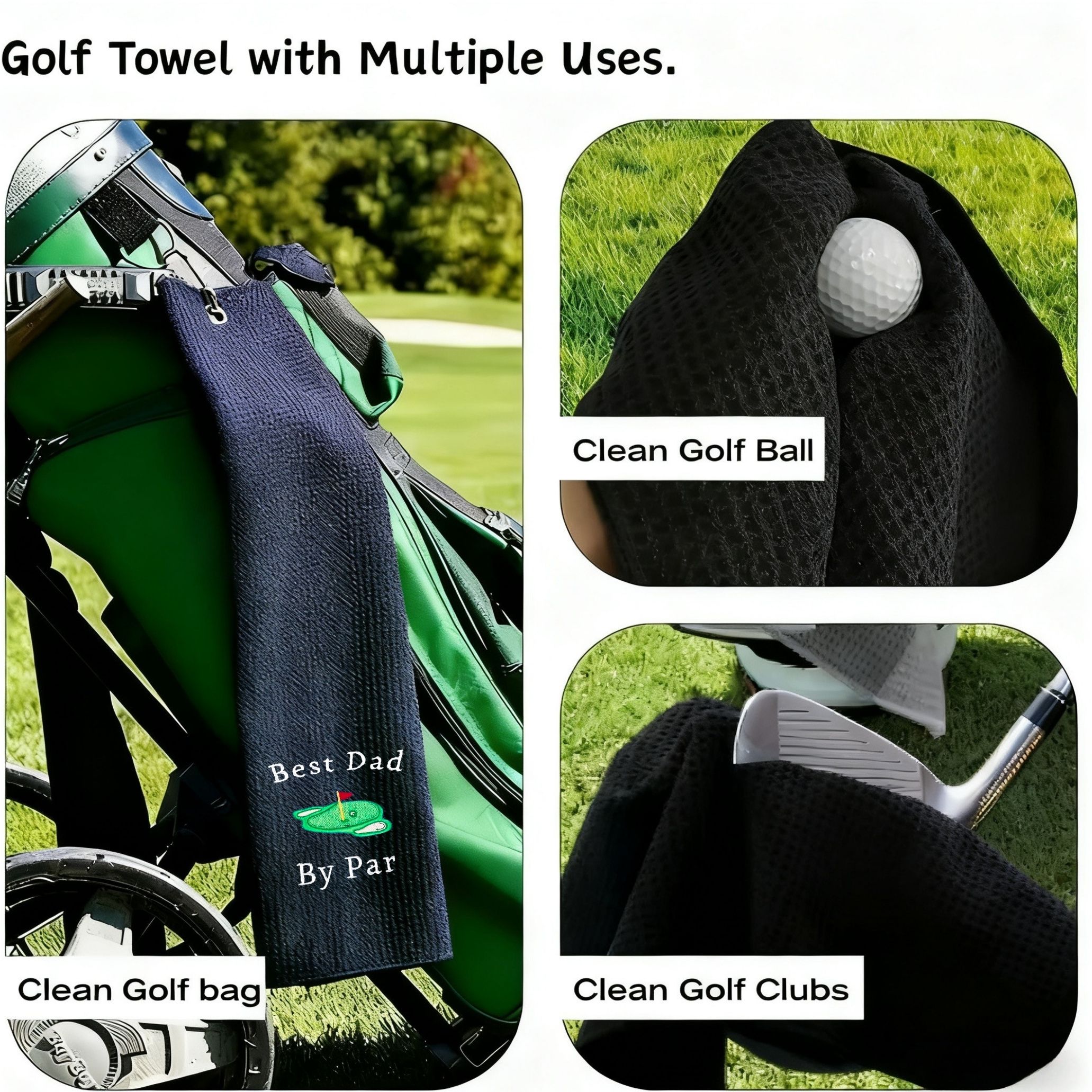 Best Dad Microfiber Premium Go - Golf Towel Waffle incelemesi ve fiyatı